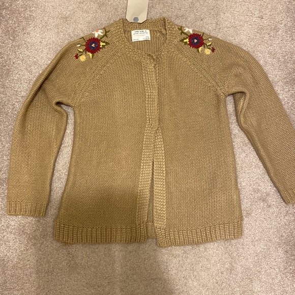 Zara girls won’t collection knit cardigan size 11/12 - Picture 1 of 9